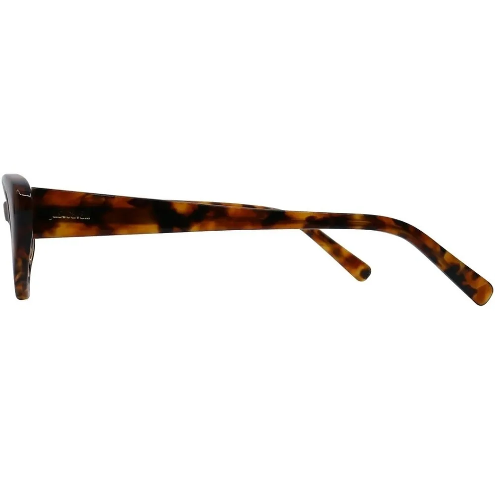 Tortoiseshell Cat Eye Glasses One Size Brown Black